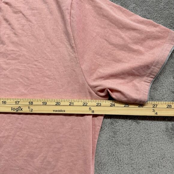 Smash Brand T Shirt Mens‎ 2XL Pink Grey Short Sleeve Gray - Picture 2 of 5
